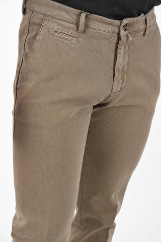 Stretchy Cotton 5 Pocket Slim Fit Pants