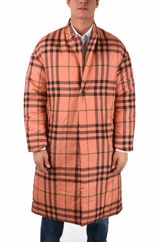 Padded Tartan 1 Button Jacket