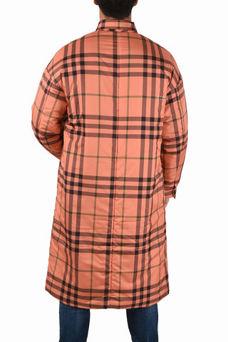 Padded Tartan 1 Button Jacket