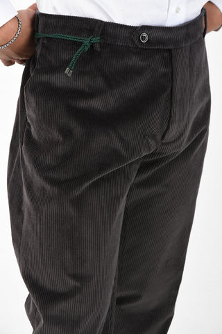 Corduroy Straight Fit Pants 