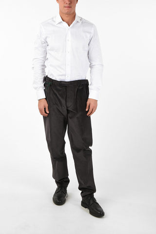 Corduroy Straight Fit Pants 