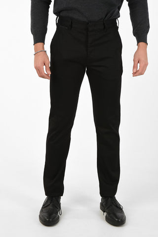 Mid Waist Slim Fit Pants