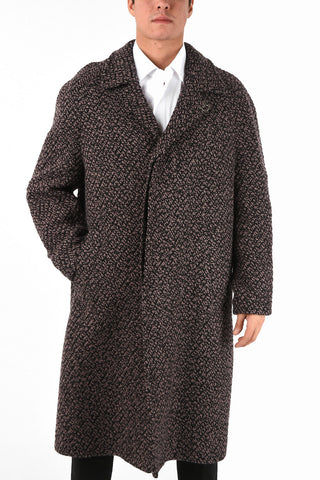 3 Button Cable Knit Coat