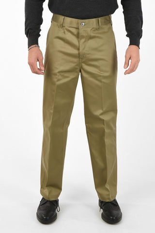 Cotton Straight Pants