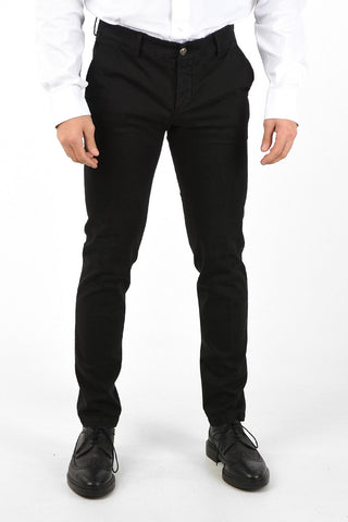 Mid Waist Straight Fit Pants