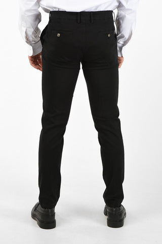 Mid Waist Straight Fit Pants