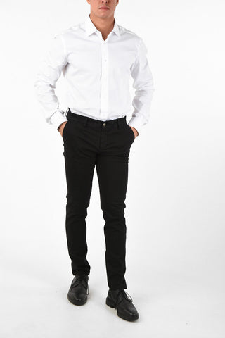 Mid Waist Straight Fit Pants