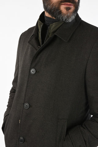 ID virgin wool coat
