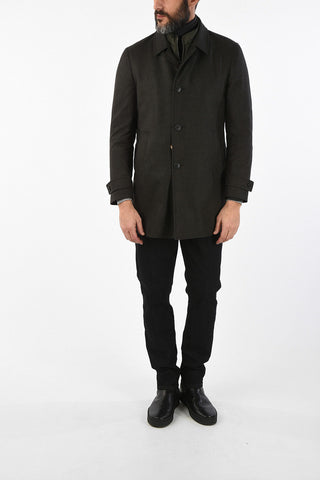 ID virgin wool coat