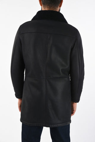 ID leather outerwear jacket