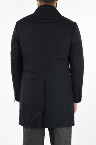 ID virgin wool chesterfield coat
