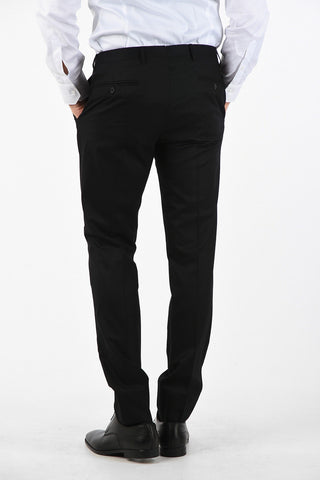 CC COLLECTION pantalone a una pince REWARD in Lana Vergine