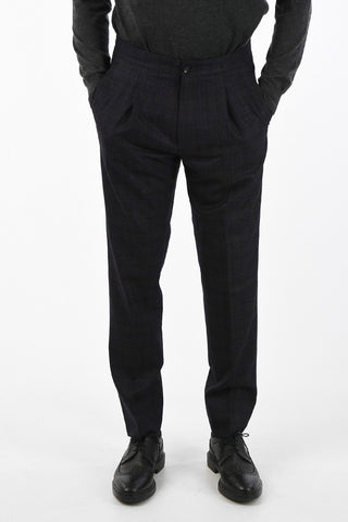 Drawstring Waist Single Pleat ACADEMY pants