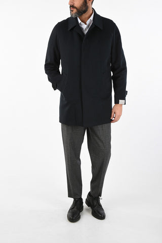 Cashmere Coat with Detachable Vest