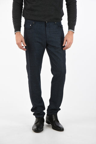 Mid-rise waist single pleat ACADEMY trousers