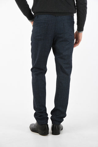 Mid-rise waist single pleat ACADEMY trousers