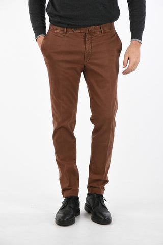 ID Mid-rise waist belt loops trousers