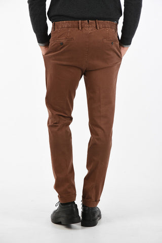 ID Mid-rise waist belt loops trousers