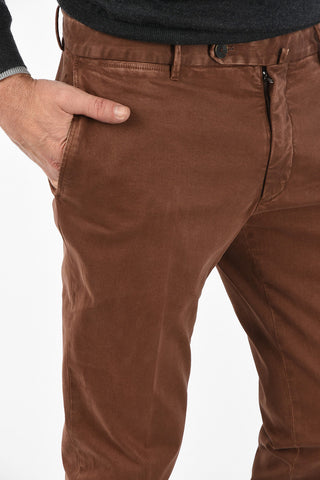 ID Mid-rise waist belt loops trousers