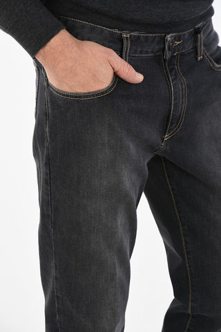 CC COLLECTION Washed-Out Regular Fit Jeans 18 Cm 