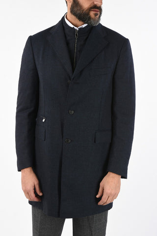 ID Virgin wool waterproof coat