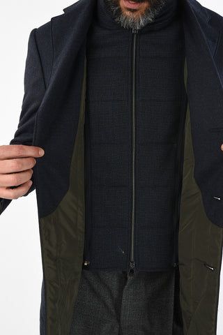 ID Virgin wool waterproof coat