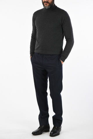 single pleat LEADER trousers