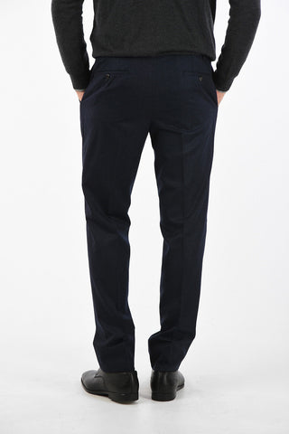 single pleat LEADER trousers