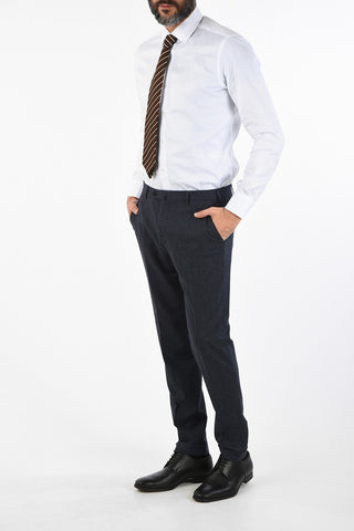 LEADER cuffed hem trousers