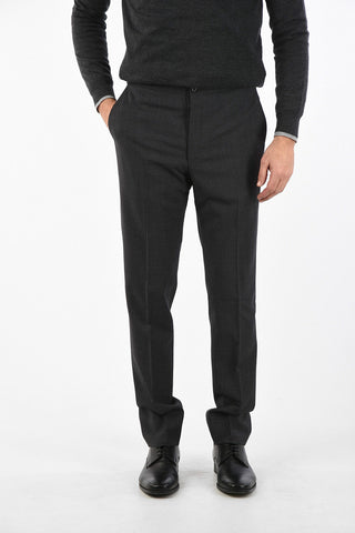 single pleat LEADER trousers