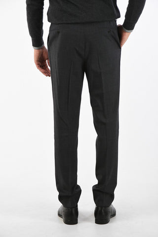 single pleat LEADER trousers