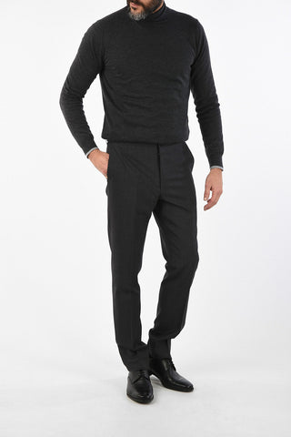 single pleat LEADER trousers