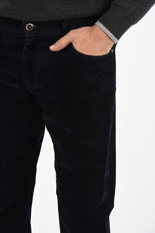 ID pantalone 5 tasche SIRIUS ST. in velluto