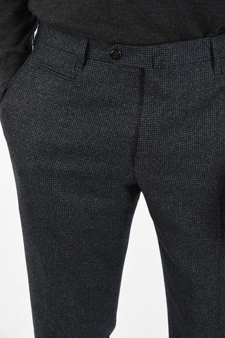 pantalone a una pince ACADEMY in lana vergine