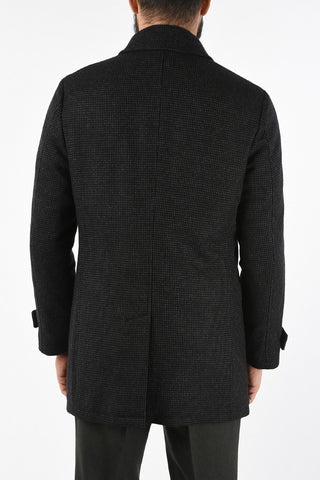 ID virgin wool and cashmere coat