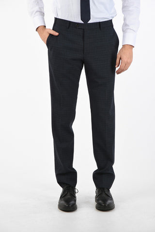 pantalone a una pince ACADEMY con passanti 