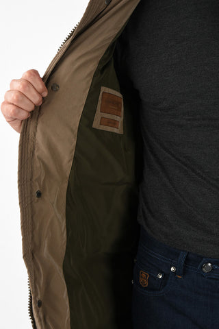 ID hidden closure Down jacket