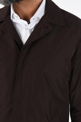 three-quarter length chesterfield coat