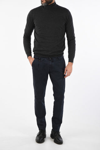 CC COLLECTION Single Pleated Regular Fit Pants