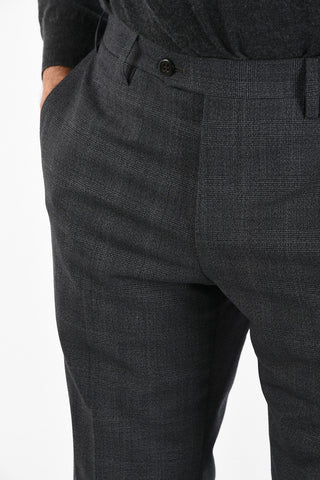 pantalone con passanti LEADER district check