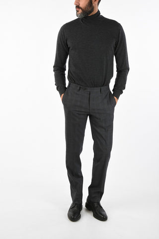 pantalone con passanti LEADER district check