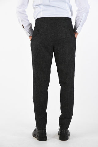 single pleat ACADEMY trousers