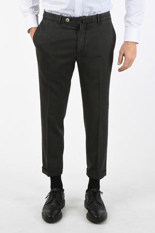 pantalone chinos in lana