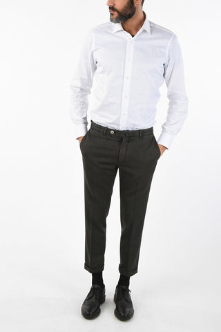 pantalone chinos in lana