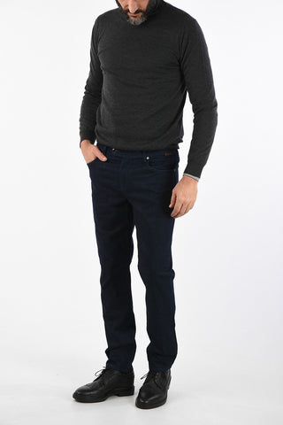 ID 18cm Denim Stretch Mid-rise waist OREGON jeans