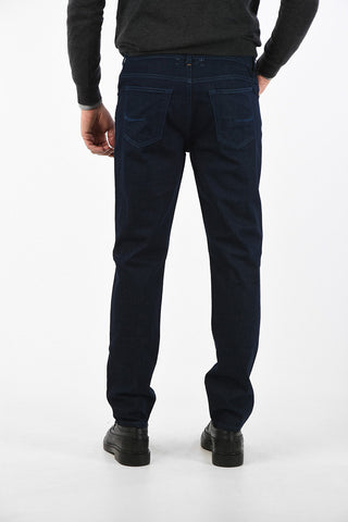 ID 18cm Denim Stretch Mid-rise waist OREGON jeans