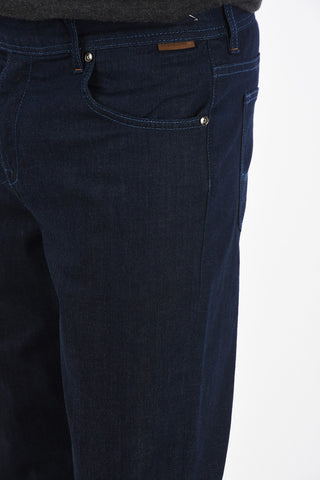 ID 18cm Denim Stretch Mid-rise waist OREGON jeans