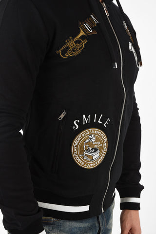 Patches Hoodie Sweatshirt