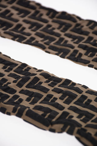 All Over Logo Stretch Hose 50 DEN