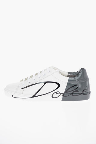 Leather DG KING WAY MASCHIO Sneakers
